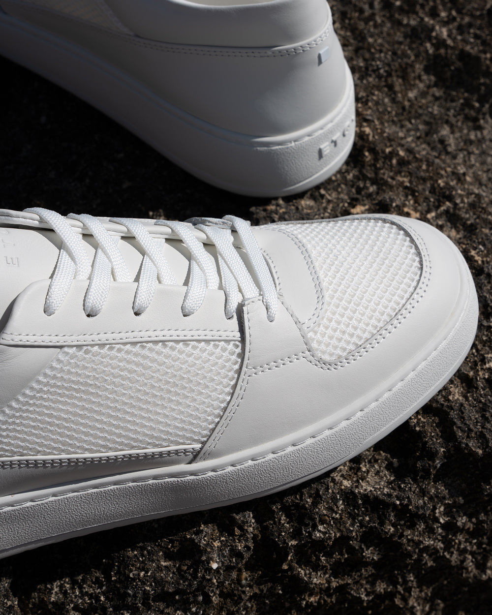 LT 03 Premium Nappa / Mesh White