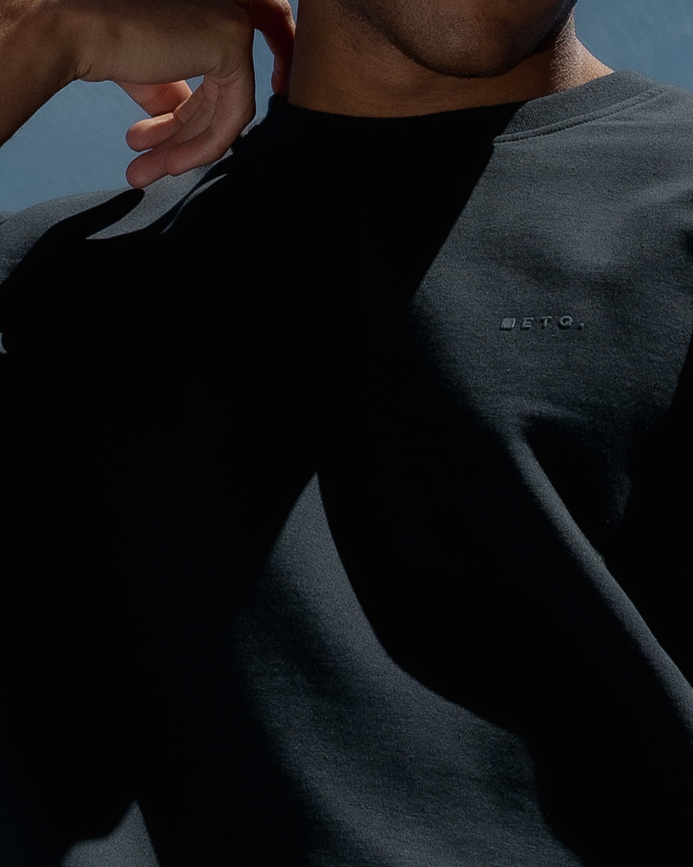 TS 02 Marked Oversized Heavyweight Blueberry