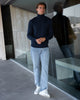 SW 06 Tailored Turtleneck Blueberry