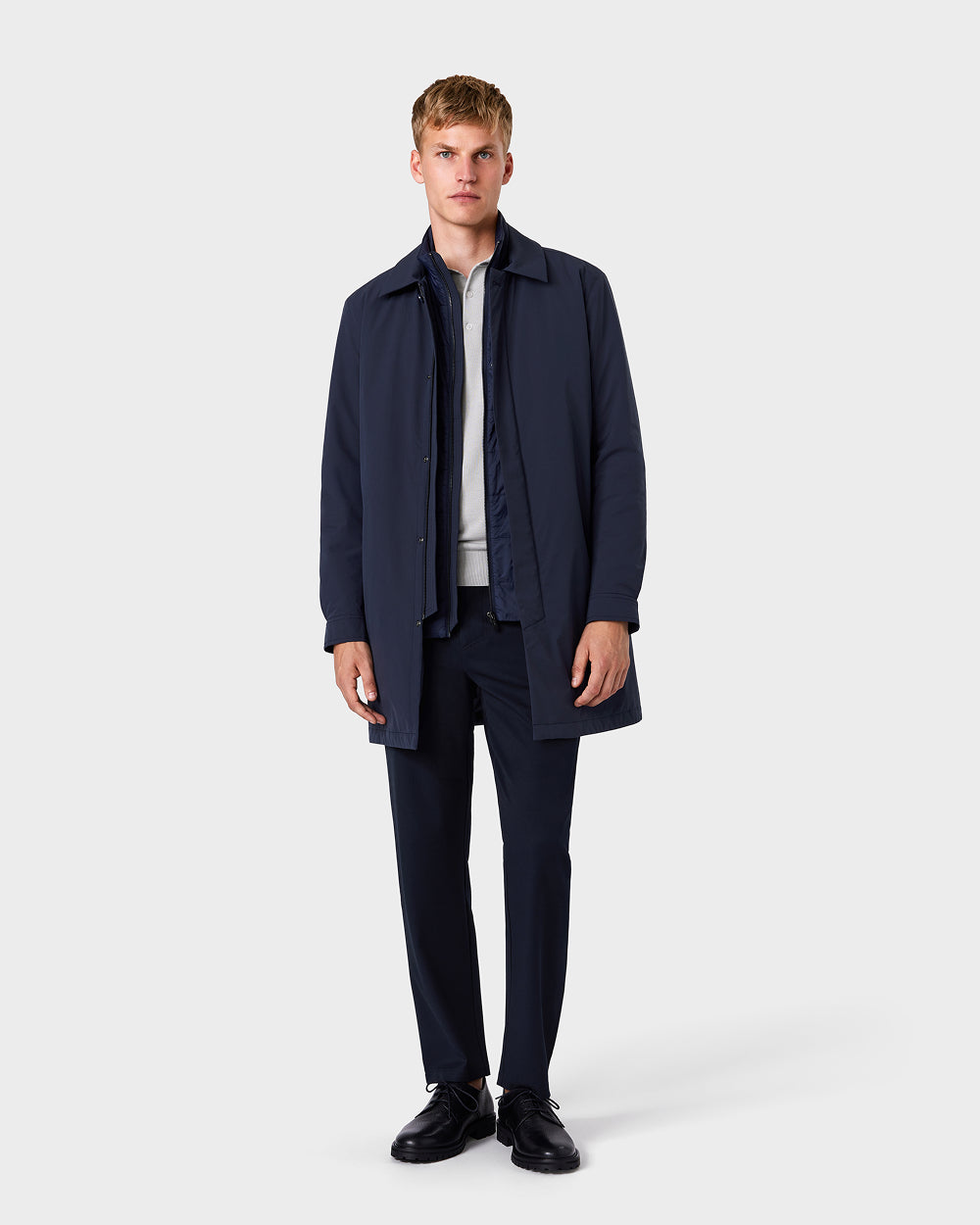 JC 01 Modular Trenchcoat Blueberry