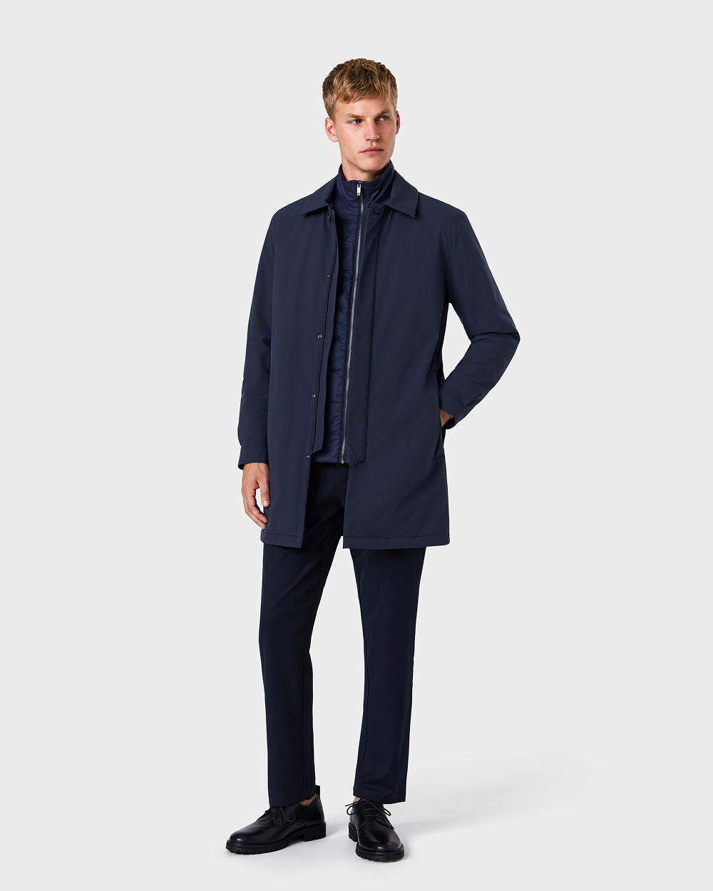 JC 01 Modular Trenchcoat Blueberry