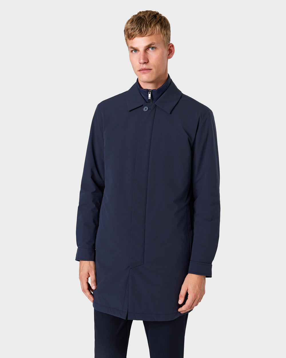 JC 01 Modular Trenchcoat Blueberry