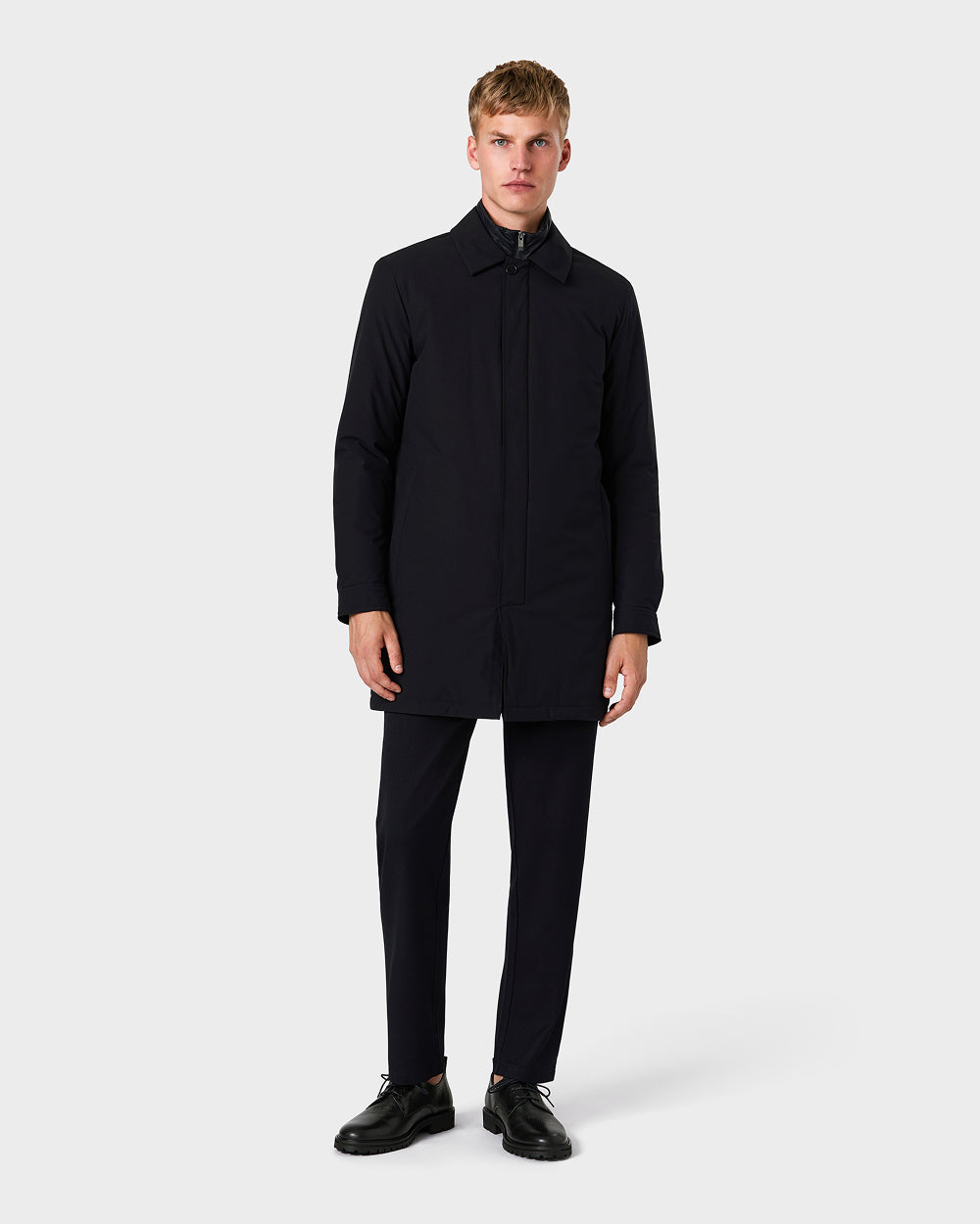 JC 01 Modular Trenchcoat Black
