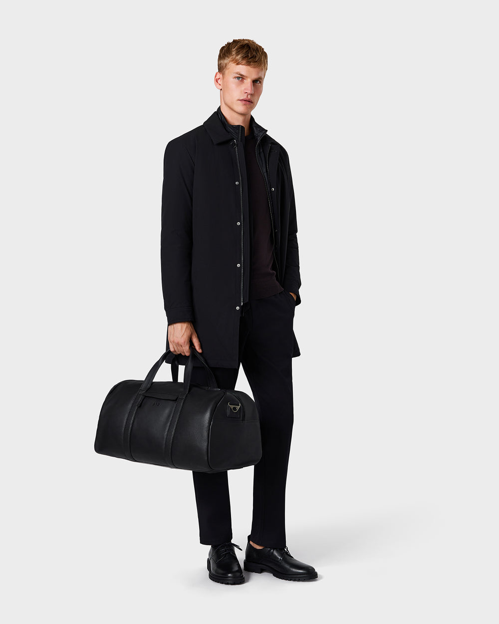 JC 01 Modular Trenchcoat Black