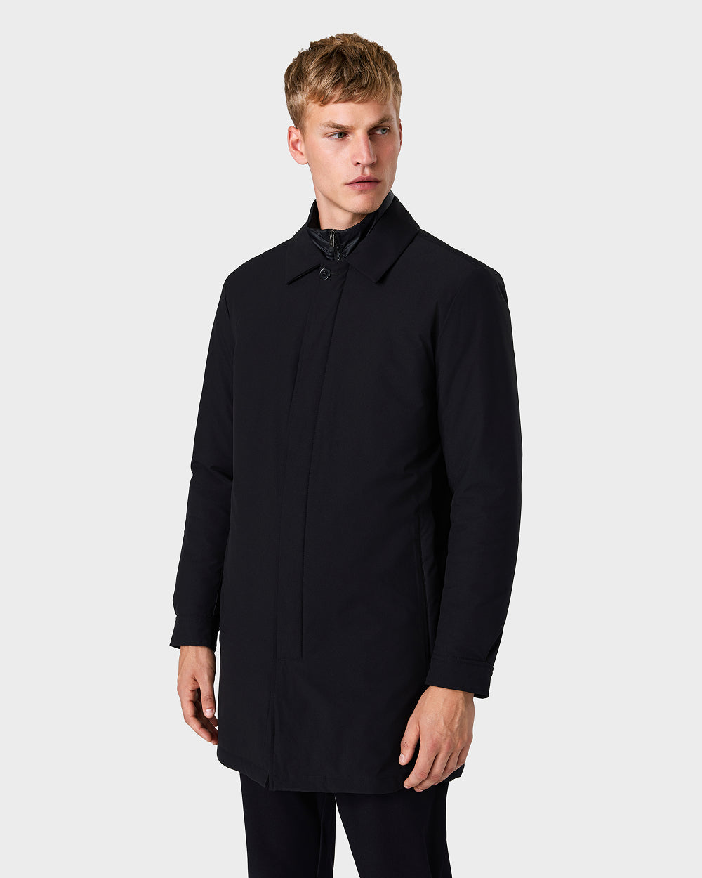 JC 01 Modular Trenchcoat Black