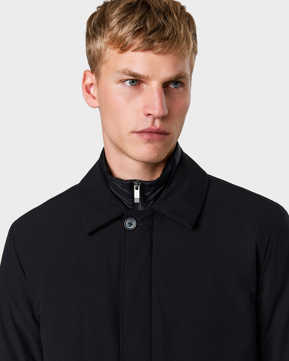 JC 01 Modular Trenchcoat Black