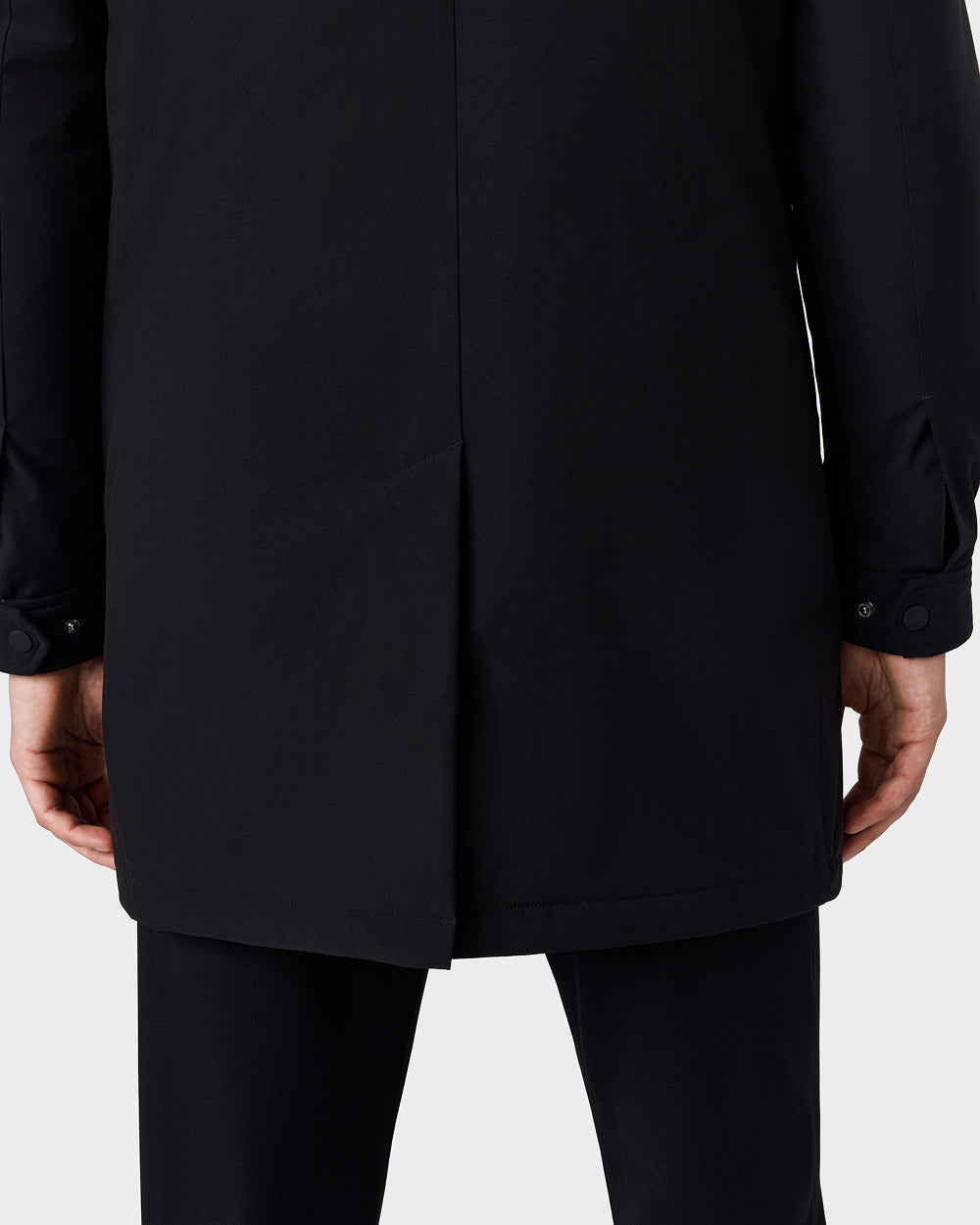 JC 01 Modular Trenchcoat Black
