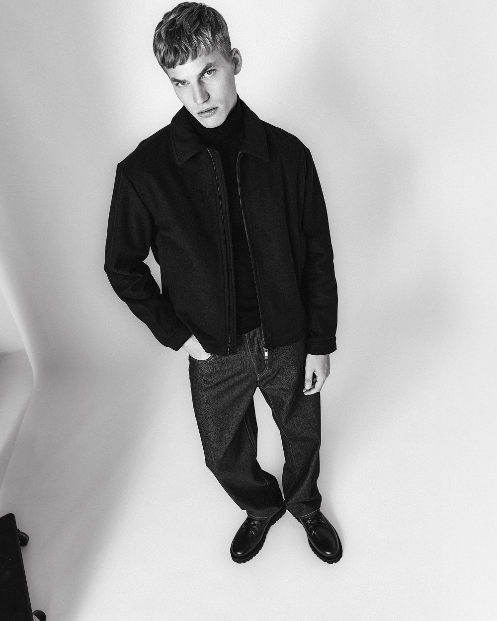 JC 03 Wool Black