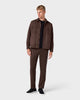 OS 02 Essence 2.0 Chocolate – overshirt in brown, photo 8