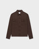 OS 02 Essence 2.0 Chocolate – overshirt in brown