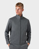 OS 02 Essence Zipped Ash Grey – zip overshirt in grey, photo 3b