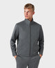OS 02 Essence Zipped Ash Grey – zip overshirt in grey, photo 3b