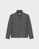 OS 02 Essence Zipped Ash Grey – zip overshirt in grey, photo packshot