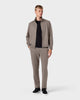 OS 02 Essence Zipped Desert Taupe – zip overshirt in taupe, photo 8