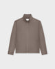 OS 02 Essence Zipped Desert Taupe – zip overshirt in taupe, photo packshot