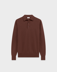 PO 04 Tailored Longsleeve Clay Red