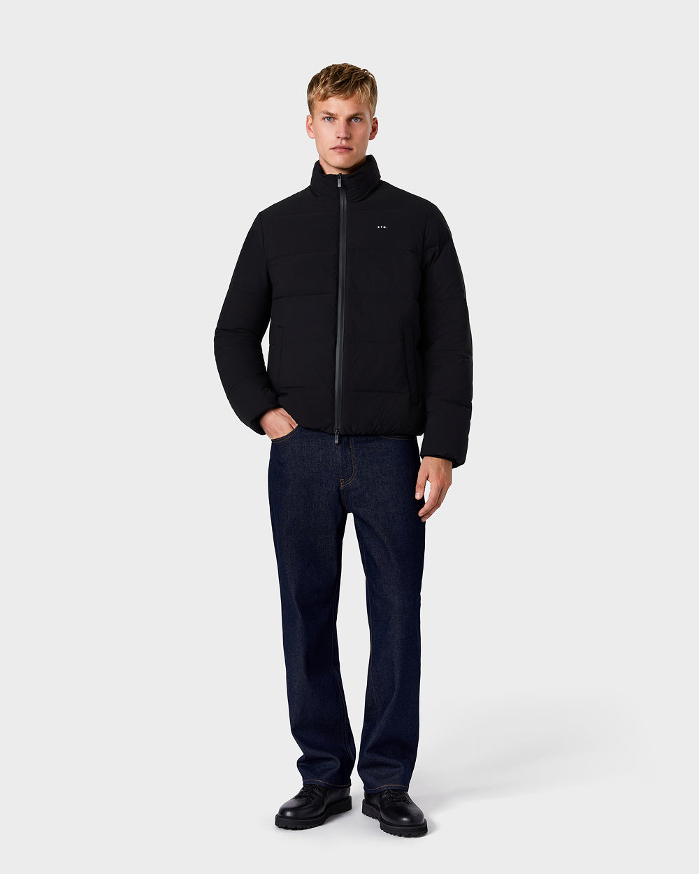 JC 02 Puffer Marked Black