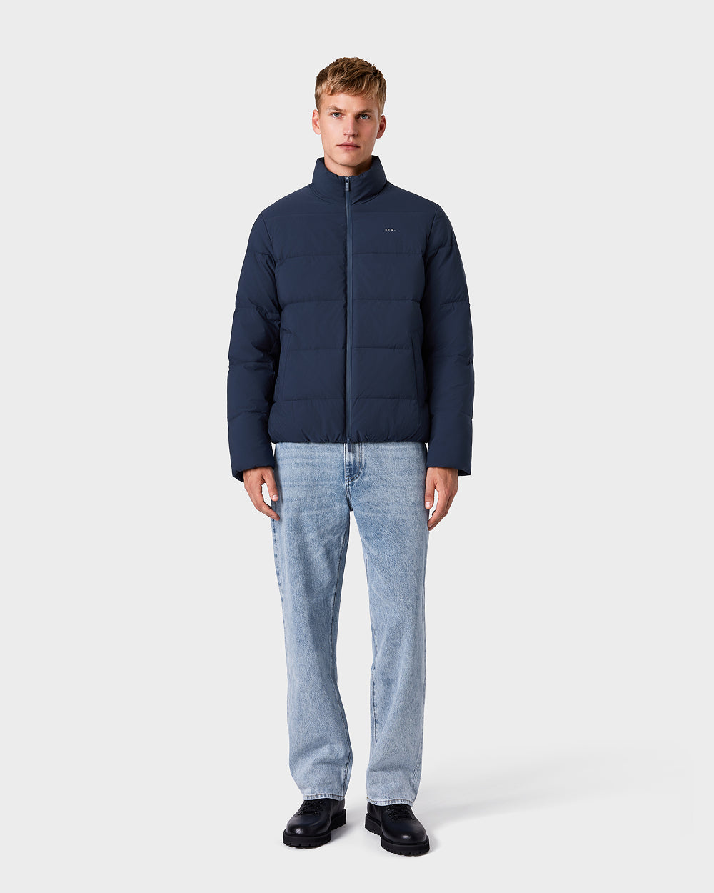 JC 02 Puffer Marked Blueberry
