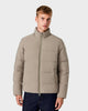 JC 02 Puffer Marked Desert Taupe – puffer jacket in taupe Technical Weave, photo 2