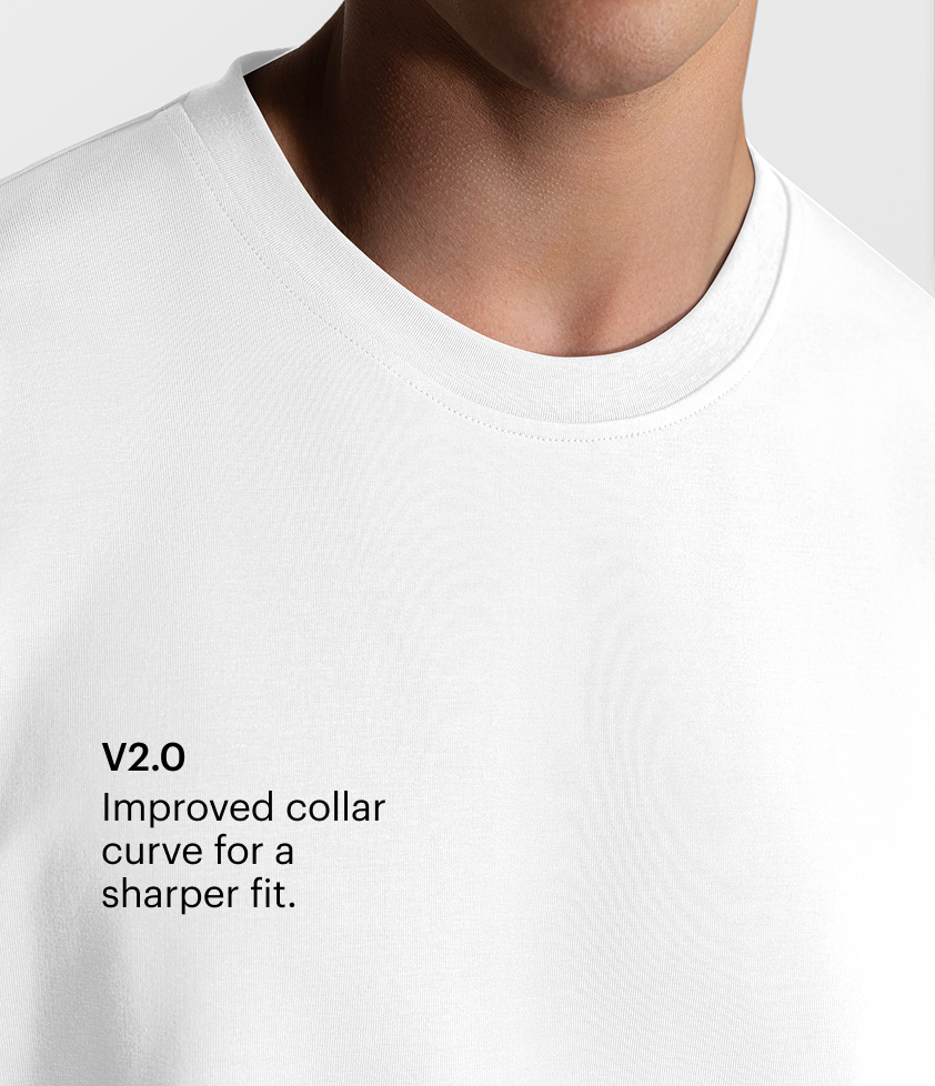 TS 01 Essence Oversized Heavyweight White 2.0