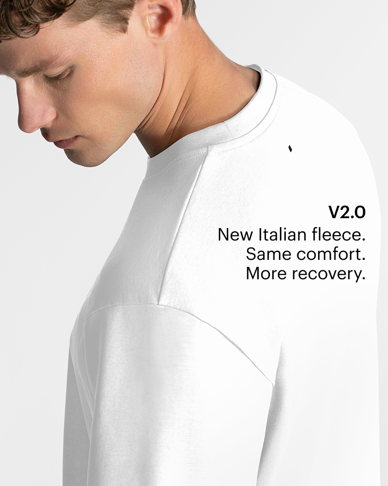 TS 01 Essence Oversized Heavyweight White 2.0 – t-shirt in white stretch cotton, photo 12