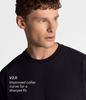 TS 01 Essence Oversized Heavyweight Black 2.0