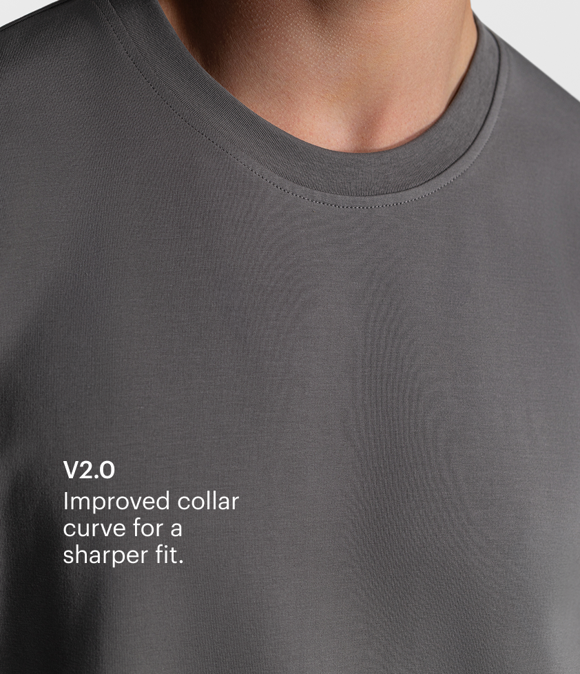 TS 01 Essence Oversized Heavyweight Anthracite 2.0