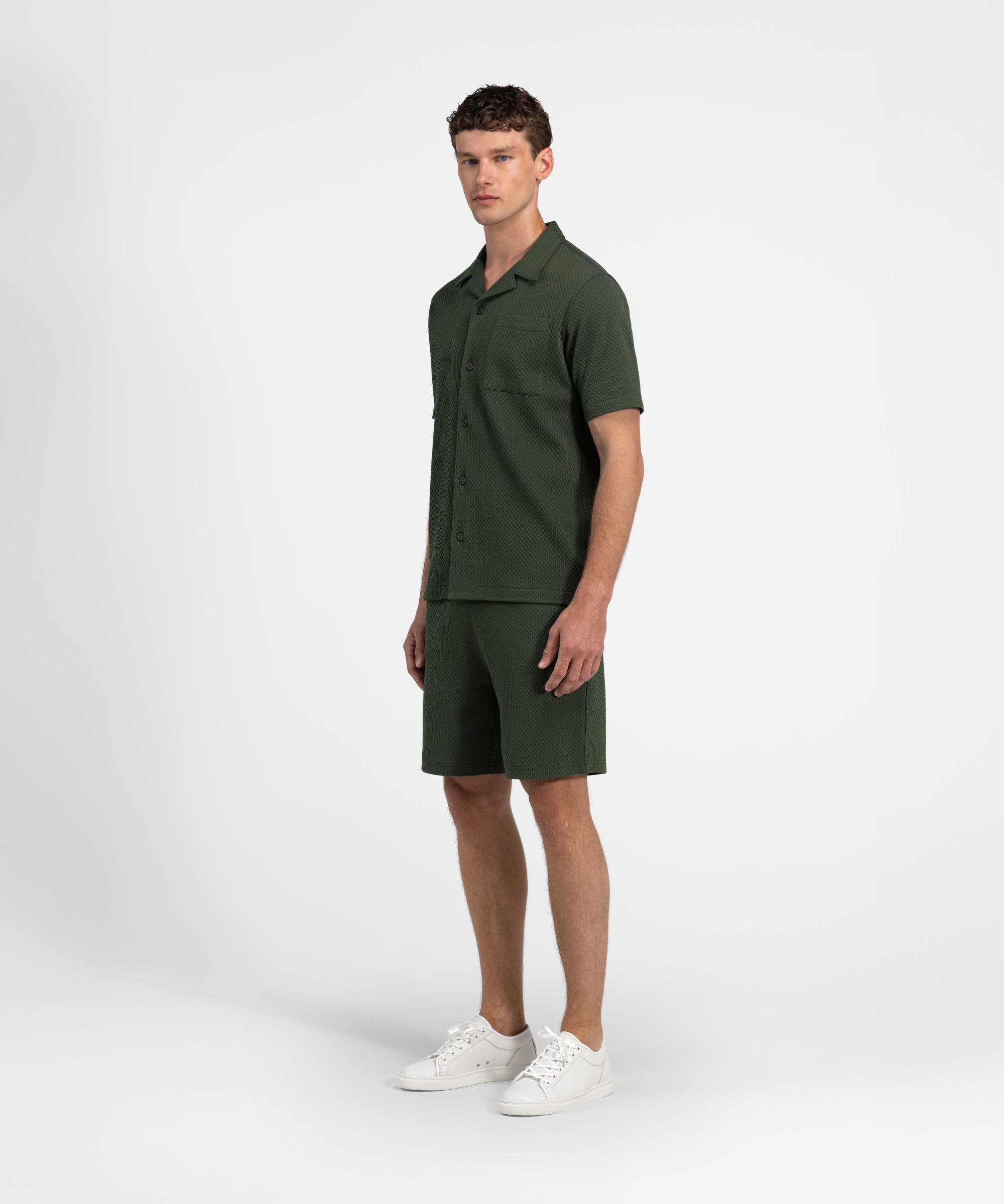 Jacquard Forest Green Set