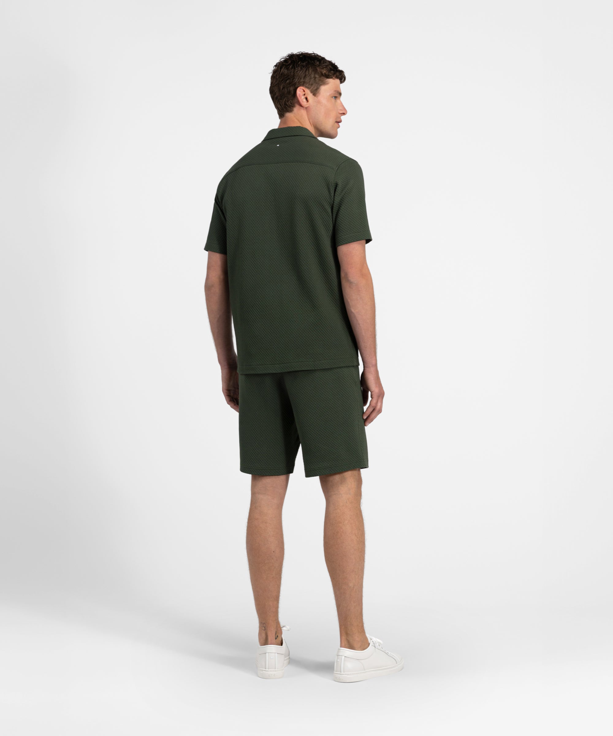 Jacquard Forest Green Set