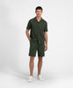 ST 02 Jacquard Forest Green