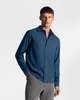 SH 01 Essence Blueberry – shirt in blue non-iron twill, photo 4