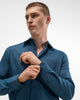 SH 01 Essence Blueberry – shirt in blue non-iron twill, photo 3