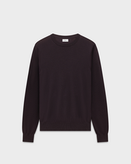SW 04 Tailored Crewneck Dark Fig