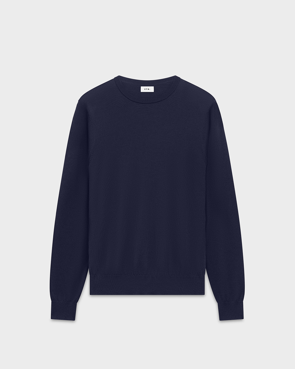 SW 04 Tailored Crewneck Blueberry