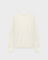 SW 04 Tailored Crewneck Off White