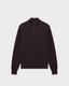 SW 05 Tailored Half Zip Dark Fig