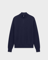 SW 05 Tailored Half Zip Blueberry