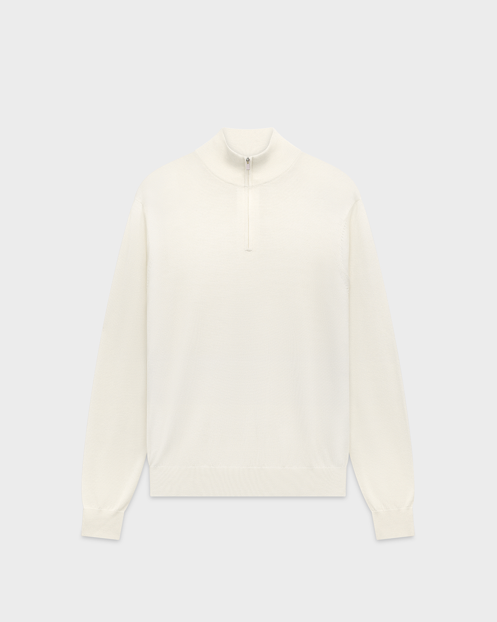 SW 05 Tailored Half Zip Off White