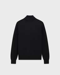 SW 06 Tailored Turtleneck Black
