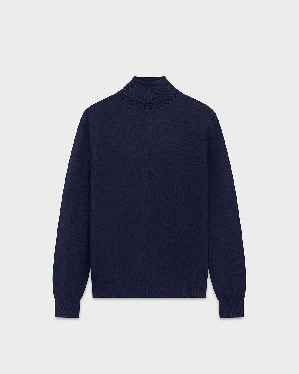 SW 06 Tailored Turtleneck Blueberry