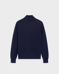 SW 06 Tailored Turtleneck Blueberry
