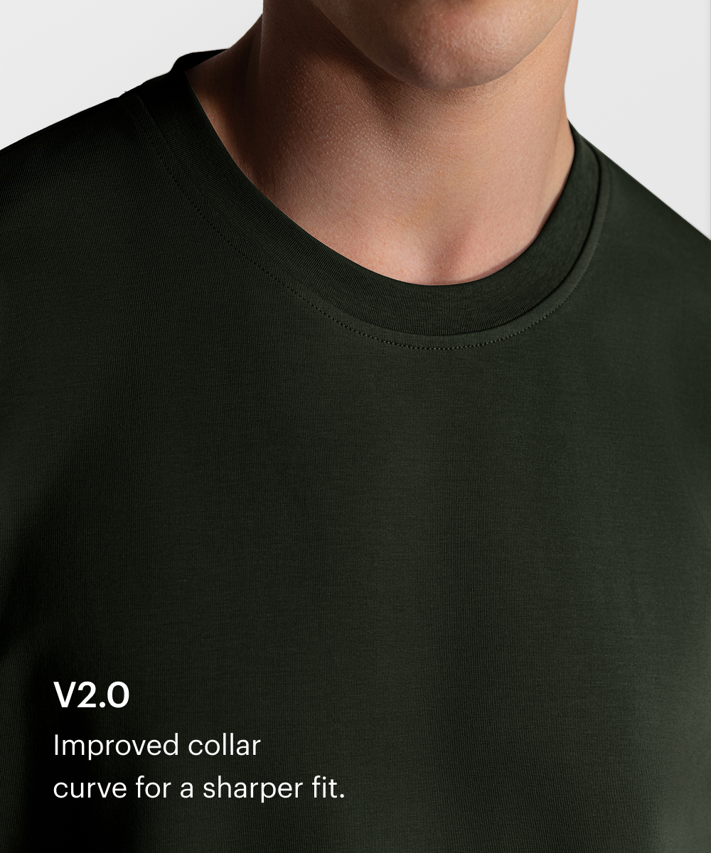 TS 01 Essence Oversized Heavyweight Forest Green 2.0