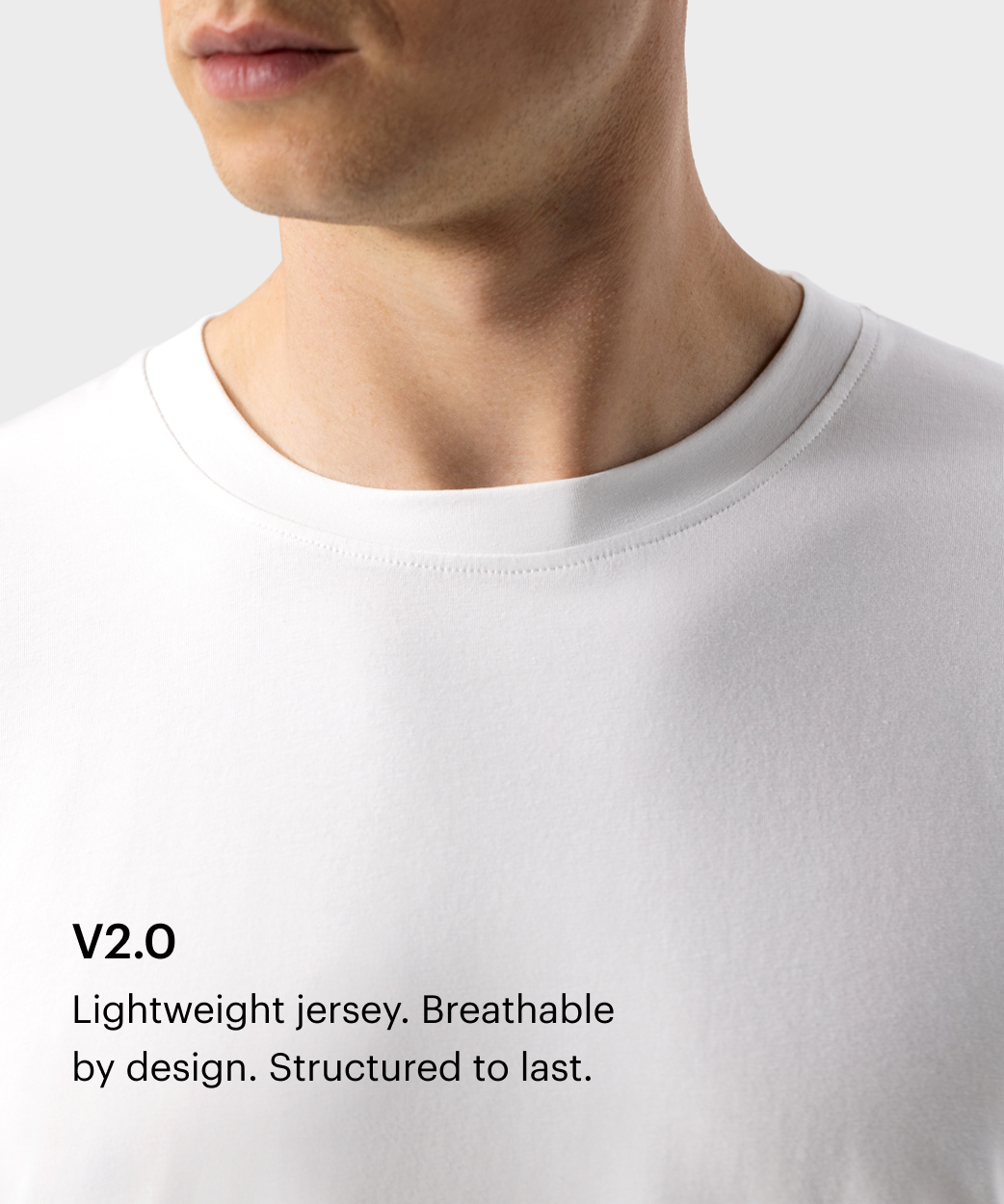 TS 01 Essence Oversized Lightweight White 2.0