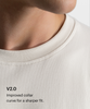 TS 01 Essence Oversized Heavyweight Off White 2.0