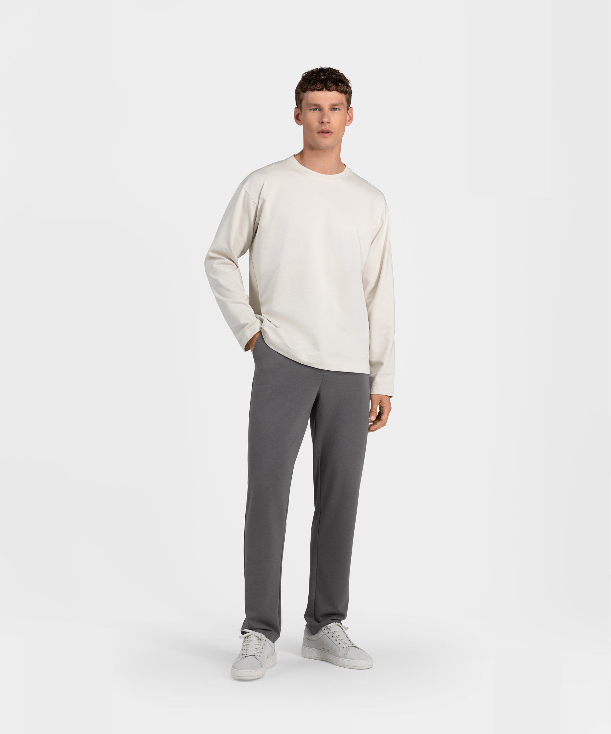 TS 03 Essence Long Sleeve Off-White