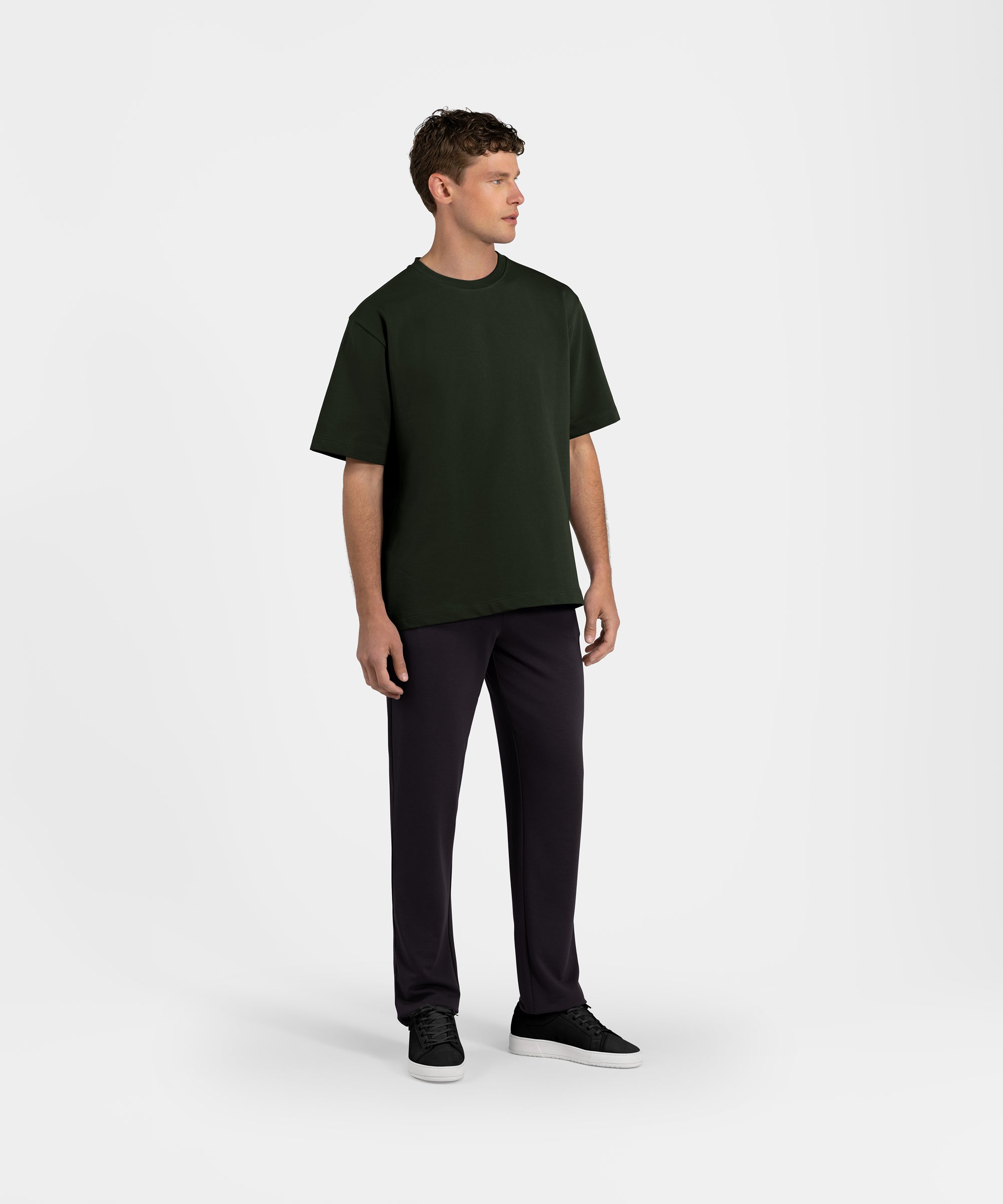TS 01 Essence Oversized Heavyweight Forest Green 2.0