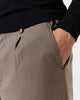 TP 05 Pleated Wide Desert Taupe
