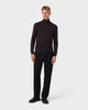 TP 05 Pleated Wide Black – pleated trousers in black Technical Drape Weave, photo 12