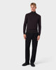 TP 05 Pleated Wide Black – pantalon à pinces noir en Technical Drape Weave, photo 12