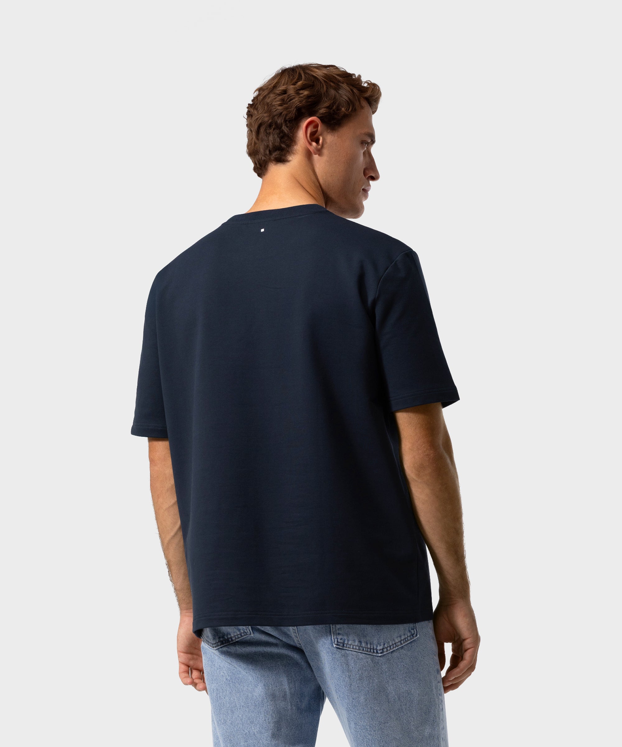 TS 02 Marked Oversized Heavyweight Blueberry